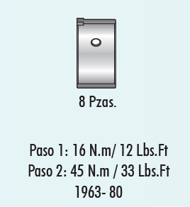 COJINETES DE BIELA MORESA